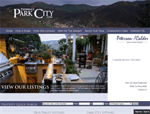 Tablet Screenshot of experienceparkcity.com